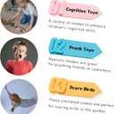 Rubber Snake 9.5" Fake Snake Toy 12 Pcs Realistic Snake Gag Gift Practical Joke Props Halloween Decor April Fool's Day Party Supplies