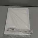 10000 Lux Light Therapy Lamp - Full Spectrum Therapy Light, 3 Color Temperature & Wall Mount Therapy Lamp, Portable Daylight Lamp for Home & Office, Memory Function & Touch Control (Wired Only). (Ivory White)