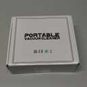 Scstartx Portable Car Vacuum Cordless Mini Handheld Vacuums Cleaner Rechargeable with LCD Display and Multi-Nozzles, High Power Handheld Cleaners for Car, Home, Office, Sofa, Pet Hair, Keyboard