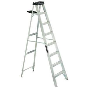 Louisville Ladder 8-Foot Aluminum Step Ladder, 300-Pound Load Capacity, Type IA, AS3008