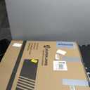 SUPERJARE 0.4'' Thick 12 Pcs 48 Sq Ft Rubber Top Exercise Equipment Mats, High Density EVA Foam Mats with Rubber Top, Interlocking Gym Flooring for Home Gym, Protective Workout Mat, Black