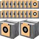 ATXKXE X10 dust Bags for eufy X10 Pro Omni Robot Vacuum and X8 Pro with Self-Empty Station, 4-Layer Replcement Bags, 20 Pack