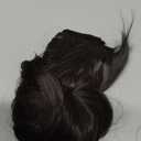 20 Inches Hair Extensions Clip ins, 4Pcs Clip in Hair Extensions, Synthetic Curly Hair Extension Clip in Human Hair (Color: Black with a Hint of Brown Gloss)