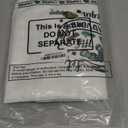 Redbaker 6 Pcs Camping Kitchen Towels Bonfire Tent Car Dishcloth Outdoors Happy Camper Hand Tea Towels Decorative Set Absorbent Camping Decor with Hanging Loop for Camper Gifts RV Accessories(White)