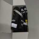 QUMY Dog Shoes for Large Dogs, Medium Dog Boots & Paw Protectors for Winter Snowy Day, Summer Hot Pavement, Water-Resistant in Rainy Weather, Outdoor Walking, Indoor Hardfloors Skid-Resistant Sole (Size 5: 2.4''x2.8''(W*L) (Pack of 4))