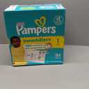 Pampers Swaddlers Diapers, Size 1 (8-14 lbs), 164 Count, Absorbent, Keeps Baby Dry and Comfortable, Skin Safe Disposable Baby Diaper (Packaging May Vary)
