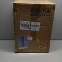 4 Pack Pull Out Cabinet Organizers 21" Deep With Raising Pad for Framed Cabinets, Expandable Width (15.2"-26.3") Slide Out Drawers Upgrade 3 Slide Rails, Roll Out Shelves Adhesive, White