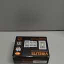 VIBELITE LED Night Light Switch, 12 Total Batteries Included, 200 Lumen Wireless COB LED Switch Light, Under Cabinet, Shelf, Closet, Garage, Kitchen, Stairwell and Emergency, Battery Operated, 4 Pack