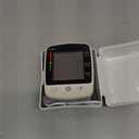 Blood Pressure Monitor Digital Wrist BP Machine Automatic Adjustable Cuff (5.3 to 7.7 in) with 2 Users 180 Memory Voice Broadcast Large LCD Display USB Charging Cable Carrying Case (Black+white)