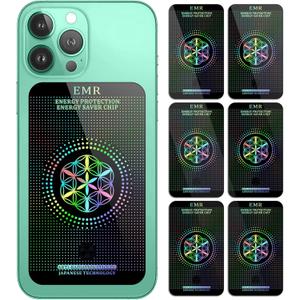 Stickers for Cell Phones/Laptops/Tablets/Devices/Household Equipment - 4.2 x 2.4 x 0.015 Inches-Large Area Protection-Applies to Everyone - [Reusable] - (6 Pack)