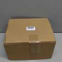 Ceramic Silver Flower Vase, Crinkle Paper Shape, Metal Decorative Home Accent (Large)