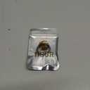 TISUR Magnetic Quick Release Keychain Clip, Small Carabiner Clip Holder, Detachable Key Chain Hook with Snap Key Ring for Car (Black (1-Pack))