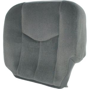 OKAY MOTOR Seat Cover Driver Side Bottom Cloth Gray for 2003-2007 GMC Sierra 1500 2500 3500 1500HD 2500HD SLE SLT