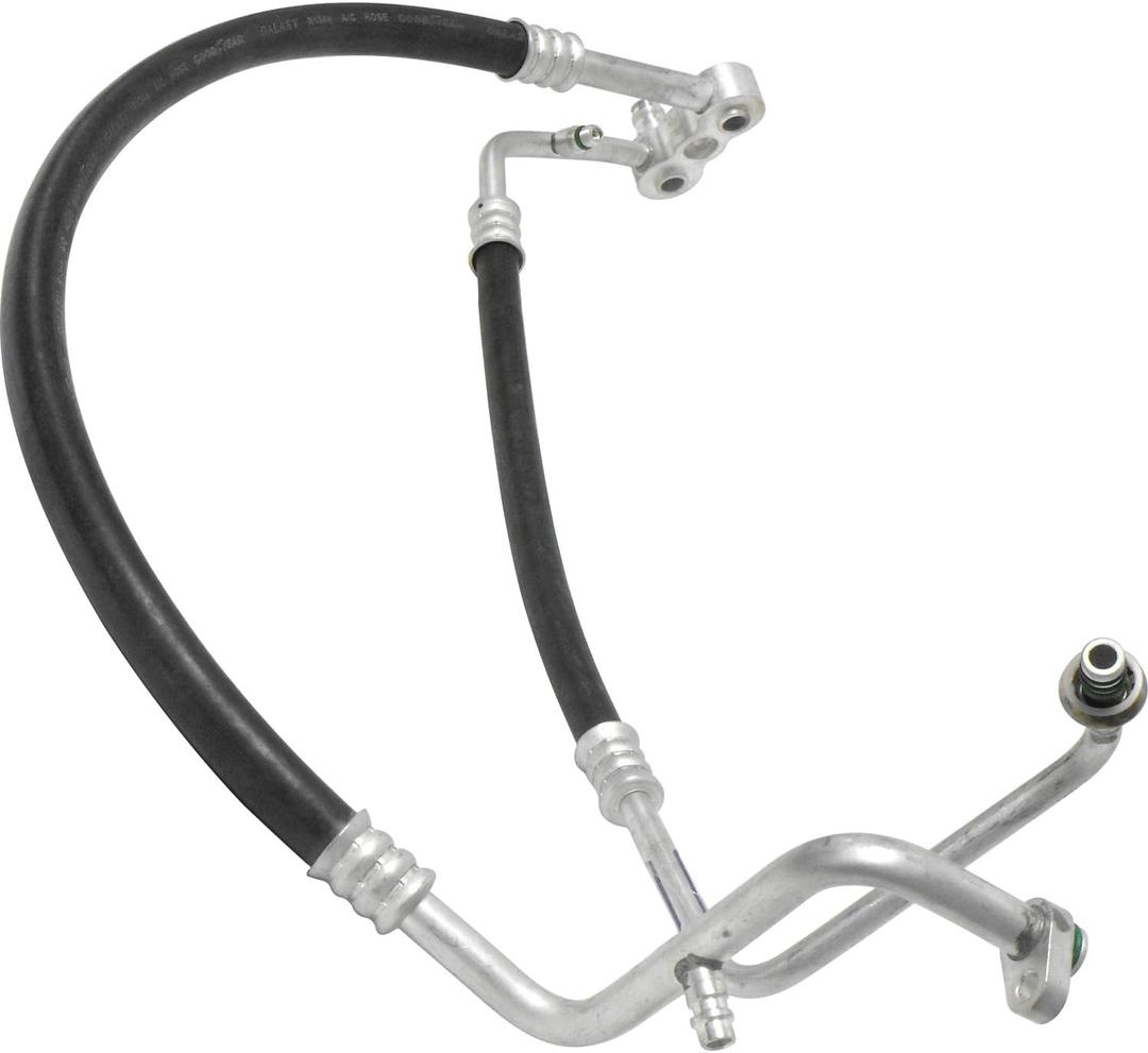 UAC HA 10584C A/C Manifold Hose Assembly,Black