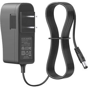 12V Charger for Fanttik Ride Electric Wiggle Car Power Adapter Compatible with FanttikRide 12V N7 Pro Ride On Toy Wiggle Car Rechargeable Battery Replacement Power Cord