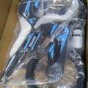 KEANO 16" Motocross Kids Bike for 4-7 Yrs Training Wheels, Blue