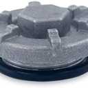 Autoacc Oil Drain Plug Cover with O-Ring Compatible with Yamaha Warrior Wolverine Breeze Raptor 350 Kodiak 400/450 Grizzly 125/400/450 Big Bear 400 Moto-4 (Pack of 2)