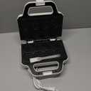 Mini Waffle Maker Machine, Tiny Waffle Bites Iron for Kids, Bake 8 x 2'' Tiny Waffle Bites, Small Waffle Maker, Compact & Easy Use, Non Stick Surface, Recipe Included, White