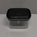 MR.SIGA Dish Soap Dispenser for Kitchen,2 in 1 Premium Sponge Holder, Dishwashing Soap Pump Dispenser for Countertop, Black