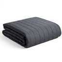 Bed Set 1 Blanket 104X90 and 2 Pillowcases 20X36 Grey