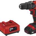 SKIL 20V 1/2 Inch Cordless Drill Driver Includes 2.0Ah PWR CORE 20 Lithium Battery and Charger - DL527502