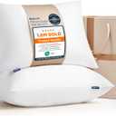 Bedsure Pillows Queen Size Set of 2 - Soft Bed Pillows for Sleeping 2 Pack, Fluffy and Supportive, Hotel Quality, Original Down Alternative Filling for Side, Back Sleepers