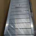 4FT Portable Wheelchair Ramp, Non-Slip Aluminum Folding Handicap Ramp, 800 LBS Capacity Door Threshold Ramps for Home Steps, Scooter Ramps for Car, Doorways, Curbs, Stairs, Cart, Wheel Chair Ramp Step
