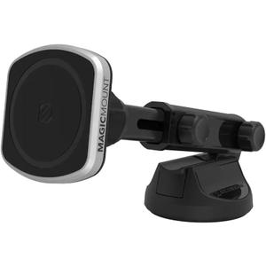 Scosche MP2WDEX2-XTSP MagicMount Pro2 Magnetic Car Phone Holder Extendo Telescoping Windshield or Dashboard Mount with Suction Cup Compatible with MagSafe, iPhones, Galaxy, Pixel & All Smartphones (1 Pack) Scosche MP2WDEX2-XTSP MagicMount Pro2 Magnetic Car Phone Holder Extendo Telescoping Windshield or Dashboard Mount with Suction Cup Compatible with MagSafe, iPhones, Galaxy, Pixel & All Smartphones (1 Pack)