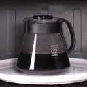 Hario V60 Glass Range Coffee Server, 600ml, Black