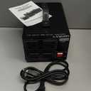 LVYUAN Voltage Converter Transformer 1500 Watt Step Up/Down Convert from 110V-120V to 220V-240Vt and from 220V-240V to 110V-120V with 2 US outlets, 2 Universal outlets, Resettable Circuit Breaker