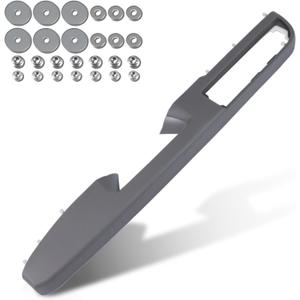 926-740 Front Driver Side Door Armrest Handle Compatible with 2010-2014 Chevy Avalanche Silverado Suburban Tahoe & GMC Sierra Yukon, Front Left Side Door Arm Rest with Door Release Handle, Gray, New