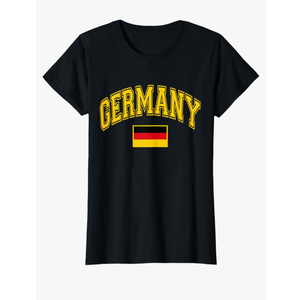 Germany Deutschland German Flag Graphic T-Shirt, M