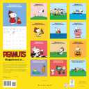 Graphique 2026 Peanuts Wall Calendar | 12 x 12 | Thick Paper | Home & Office Organizer | Large Monthly Grid | 3 Languages & Marked Holidays | 4 Month Preview Page for 2027