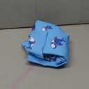 NACOCO Large Dog Raincoat Adjustable - Pet Shark Water Proof Clothes Lightweight Rain Jacket Poncho Hoodies with Strip Reflective Blue (XL, Blue Shark)