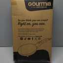 Gourmia 8 Crepe Maker  Nonstick Ceramic Electric Griddle for Crepes, Tortillas & Omelets, Automatic Batter Dipping, Compact & Lightweight, Quick Heat-Up, Includes Batter Plate, Easy Cleanup