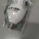 Light Bulb Security Camera Wireless Outdoor Indoor, 5G&2.4G WiFi Security Cameras with Patrol Function, AI Human Detection, Motion Tracking, Two-Way Talk, Color Night Vision, Alarm, 24/7 Recording