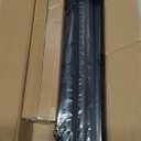 YZ HOME Pinch Pleated Linen Curtains 100% Blackout 95 Inches Long for Living Room Bedroom, Memory Thermal Insulated Room Darkening Window Drapes with Rings Hooks, 2 Panels, Sand, 40" Wx95 L