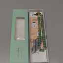 Posadina Natural Stone Phone Charm, Beaded Healing Phone Wrist Strap, Handmade Cellphone Chain Lanyard with Tether Tab (Green Aventurine)