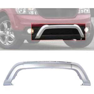 Front Bumper Cover Molding Replace 68223776AA CH1044129 Compatible with Dodge Journey 2014-2020 Center TrimChrome