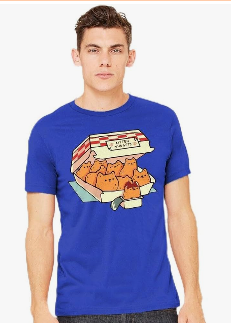 Kitten Nuggets - Mens Animal, Cat, T-Shirt, Small
