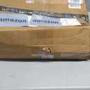 Huuger Nightstand Set of 2, Night Stand with Fabric Drawer, Mesh Shelf, Side Table with Storage, Fabric Drawer Dresser, Open Shelf, Metal Frame, Bedroom, White (White)