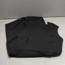 Miusol Women's Retro 1950s Style Half Collar Ruffle Cocktail Pencil Dress, Large