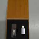 2-in-1 Wireless CarPlay Adapter Support Apple CarPlay & Android Auto, Mini Bluetooth USB A & USB C Dongle Convert Wired to Wireless Compatible with iPhone & Android