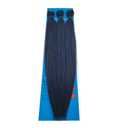 Xiaofeng Prestretched Braiding Hair Extensions Kanekalon Synthetic Braid for Box Braids and Twists Flame Retardant Synthetic Braids Extension Black 28 Inch(3 Packs,1B)
