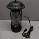 Buzbug LED Bug Zapper Indoor Outdoor, Up to 50000 Hrs Lifespan Lamp, Energy Saving & Dual Band Attraction, 5.6 ft Power Cord, High Voltage Mosquito Fly Zapper Trap Killer -MO008C