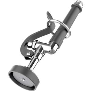 Pre-Rinse Sprayer Commercial Sink Spray Valve Head for Commercial Restaurant Dish Washing Kitchen Industrial Sink 1.42 PGM High Pressure - Easy Installation (Grey)