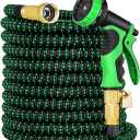 Expandable Garden Hose 150 ft with 10 Function Nozzle Sprayer