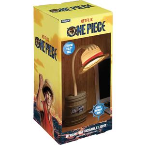 Paladone One Piece Straw Hat Posable Desk Light, Officially Licensed Anime Bendable Lamp for Pop Culture Fans, Bedroom, Home, Office