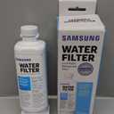 SAMSUNG Genuine Filter for Refrigerator Water and Ice, Carbon Block Filtration, Reduces 99% of Harmful Contaminants for Clean, Clear Drinking Water, 6-Month Life, HAF-QIN/EXP, 1 Pack