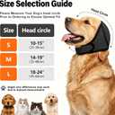 Dog Ear Muffs Noise Protection (Medium) | Vibration Protection, Anxiety Relief, For Firework & Thunderstorms, For Swimming & Bathing M